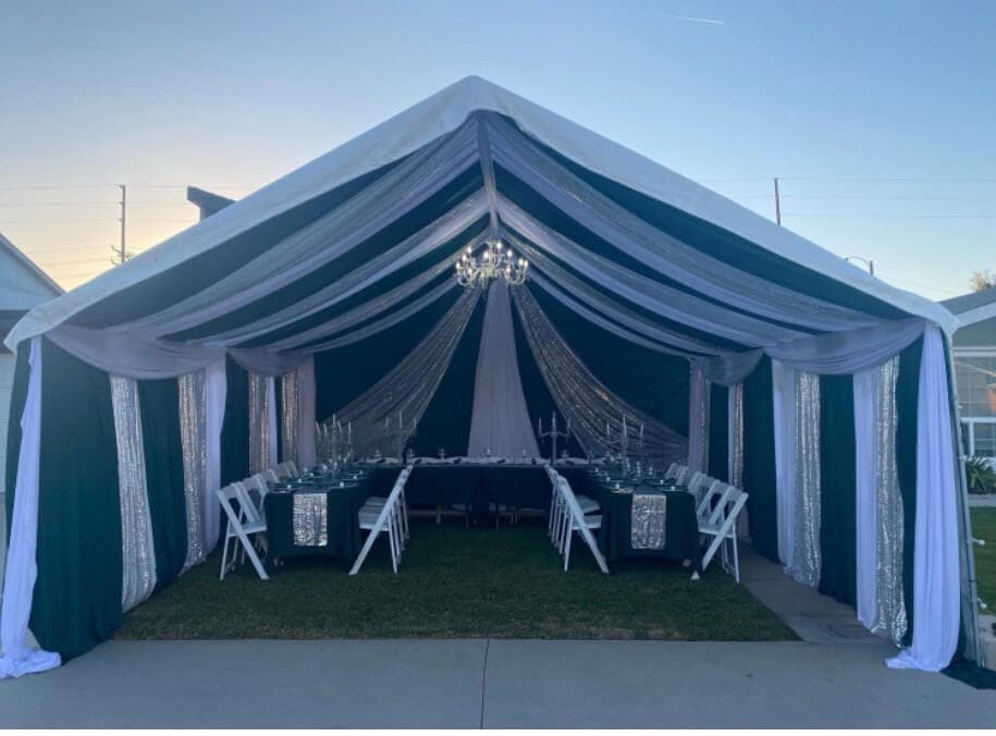 Draping Tents