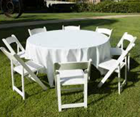 Party Center, Round Party Table